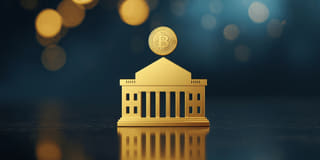 Grafika newsowa dotycząca zainteresowania inwestorów instytucjonalnych ETF-ami na kryptowaluty